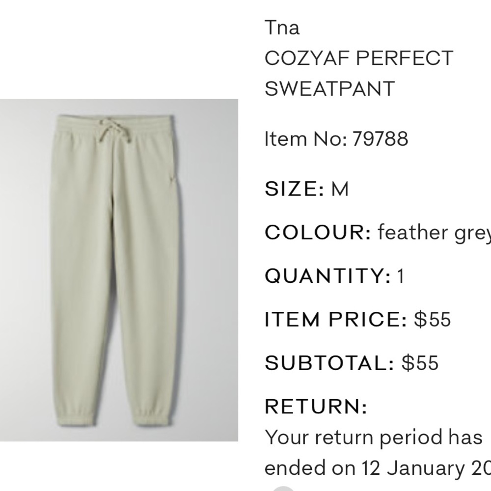 COZYAF perfect sweatpant